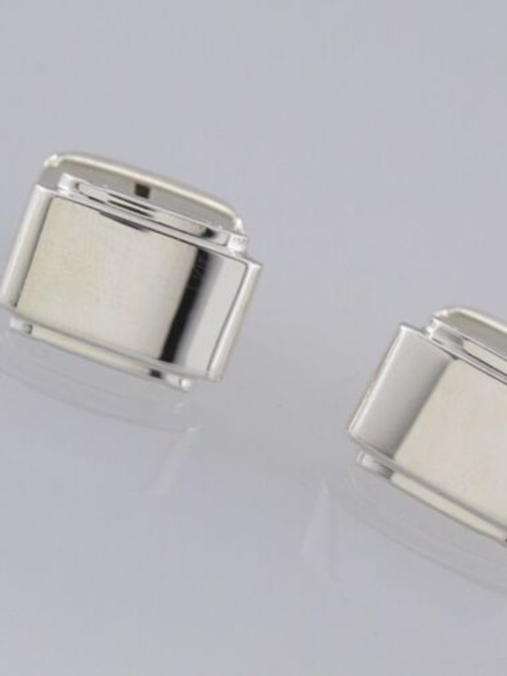 Tiffany & Co. Sterling Silver Metropolis Cuff Links